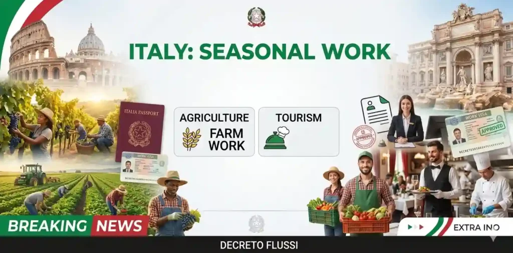 Italy Agriculture Visa Apply Online